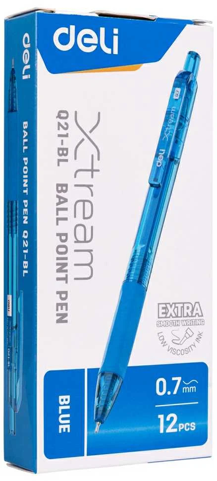 Automatinis tušinukas DELI Xtream 0.7mm mėlynos spalvos