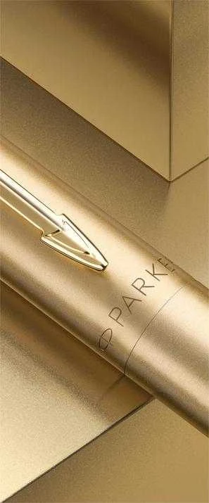 Automatinis tušinukas Parker Jotter XL Monochrome Gold Medium Mėlyna