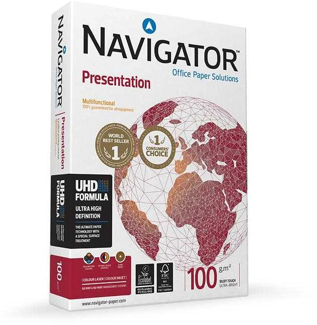 Biuro popierius Navigator, A4, 100g, 500 lapų