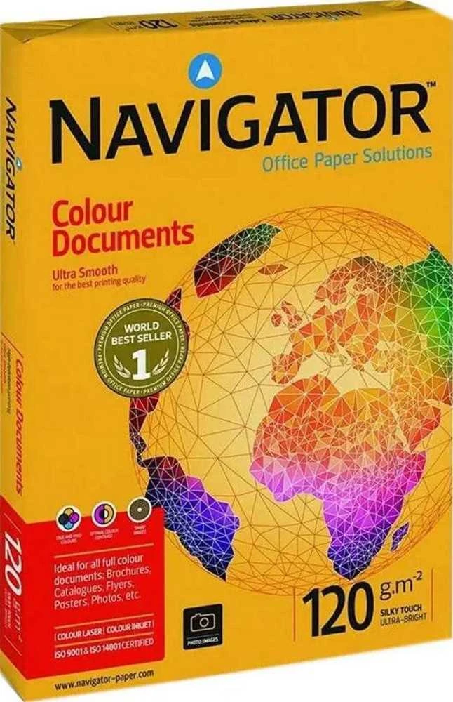 Biuro kopijavimo popierius NAVIGATOR Colour Documents, A4, 120gsm, 250 lapų