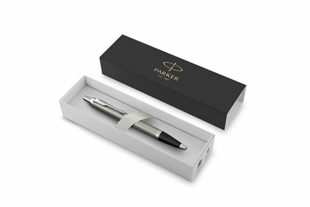 Automatinis tušinukas Parker IM Essential Stainless Steel CT Medium Mėlyna