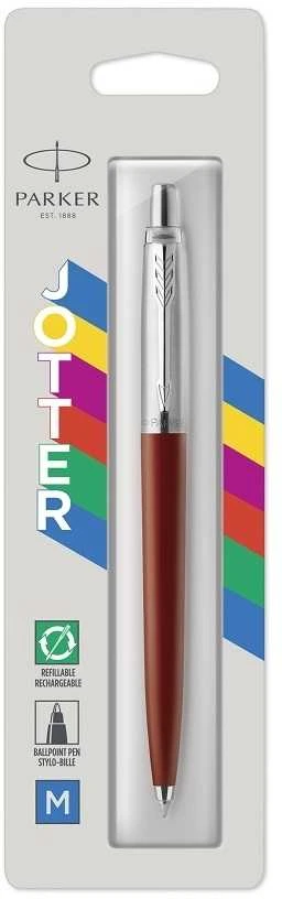 Automatinis tušinukas Parker Jotter Originals Raudona CT Medium Mėlyna, blisteryje
