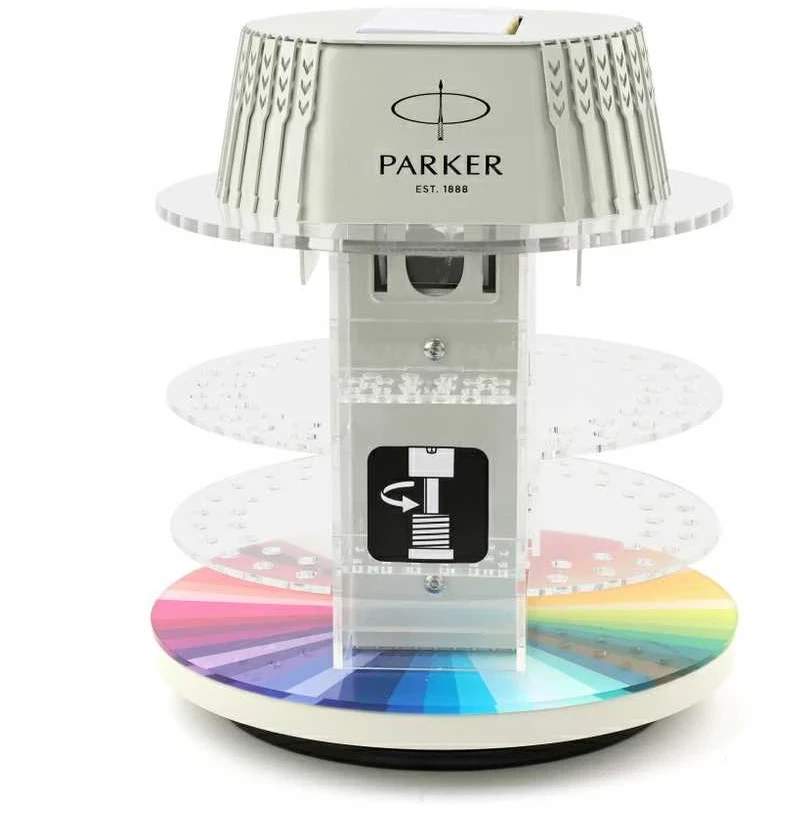 Tušinukas Parker Jotter Originals 70s, CT Medium Mėlyna, įvairių spalvų