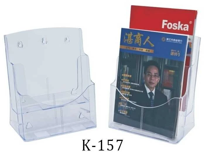 Kejea Bukletų laikiklis K-157, A4, pastatomas/pakabinamas, 2 skyrių