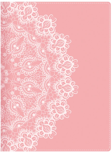 Darbo kalendorius Timer Spirex Day Trend, A5, L Baltas Lace