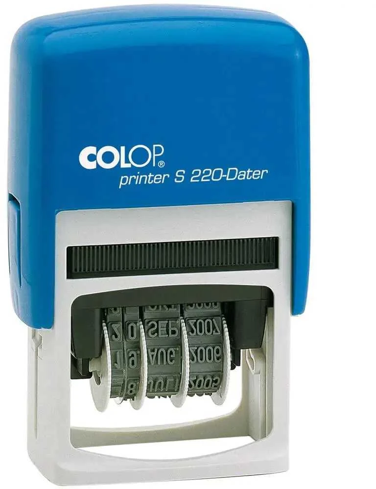 Datatorius Colop S220 ISO, mėlynas korpusas