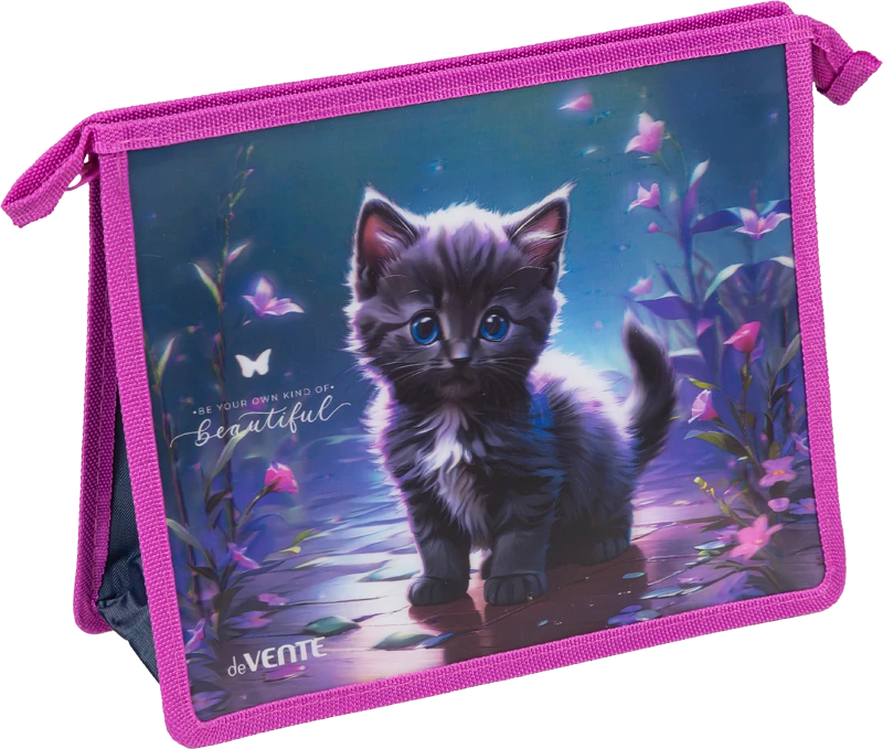 Dėklas deVENTE Beautiful Cat A5, 24.3x20x8 cm, 3D