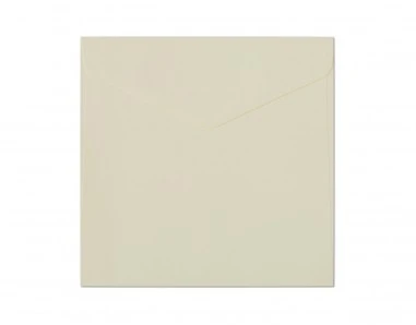Galeria Papieru Dekoratyviniai vokai 160×160 mm Smooth light cream 120 g/m2 10 vnt/pak