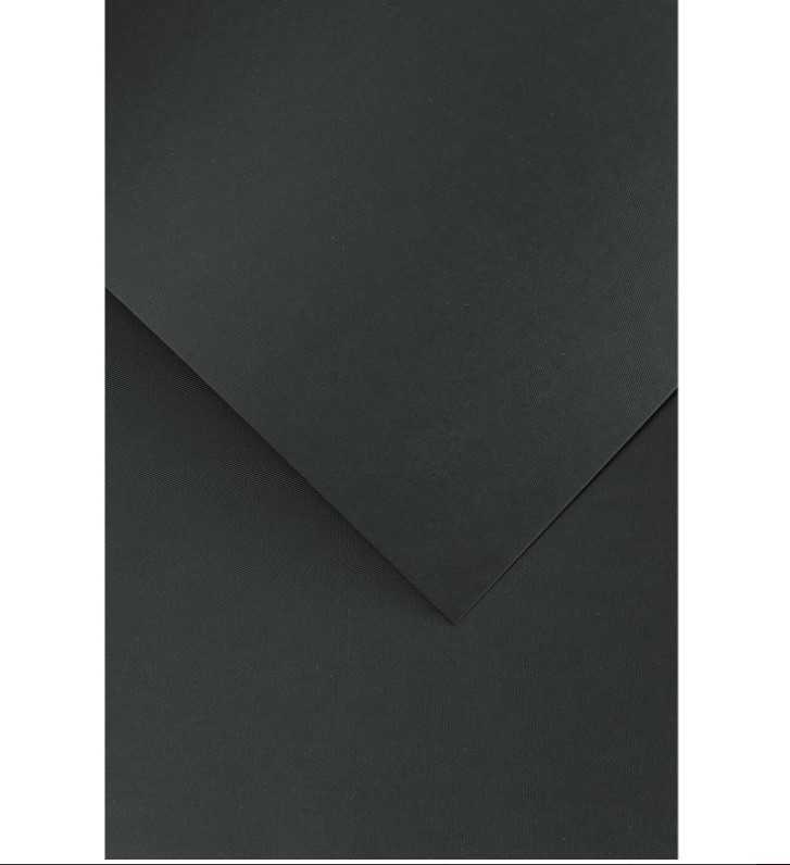 Galeria Papieru Dekoratyvinis kartonas Argo Florida, A4, 250g, 20 lapų, juodos spalvos