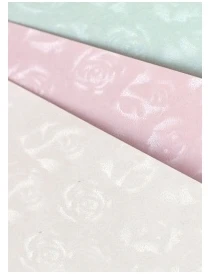 Galeria Papieru Dekoratyvinis kartonas Argo Small Roses, A4, 220g, 20 lapų, šviesiai mėlynos spalvos