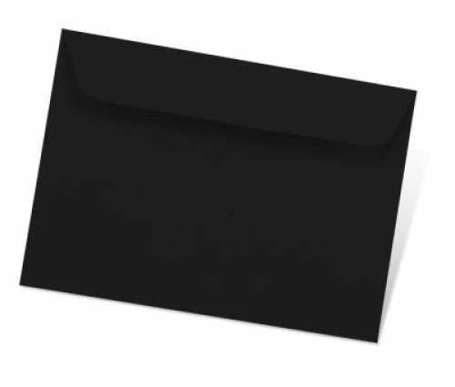 Dekoratyvinis vokas Artoz C6, 114x162mm, 100g, juodos, 1vnt
