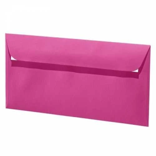 Dekoratyvinis vokas Artoz C65, 114x224mm, 100g, fuksijos rožinės spalvos, 1vnt
