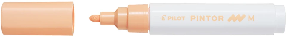 Pilot Pen Permanentinis žymeklis Pultas PINTOR 1.4 mm, apvali galvutė, šv. oranžinė sp.