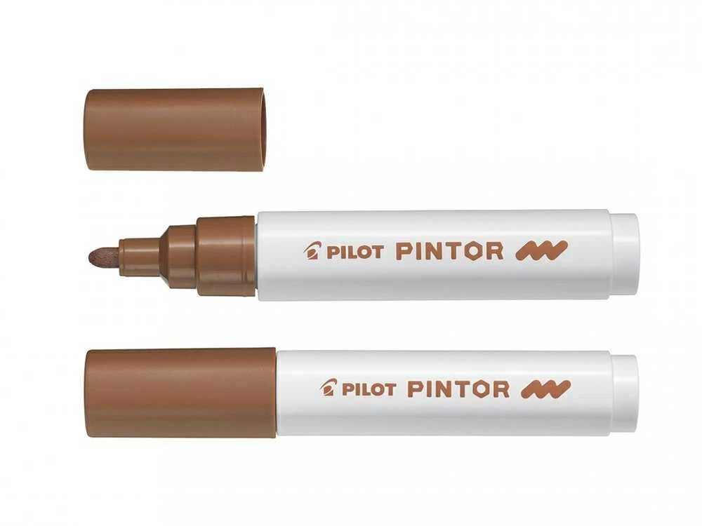 Pilot Pen Dekoratyvinis žymeklis Pilot Pintor, 1,4mm, rudos spalvos