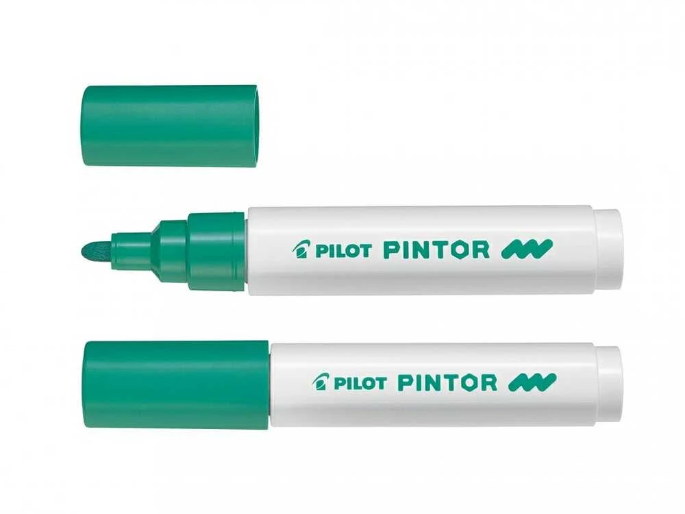 Pilot Pen Dekoratyvinis žymeklis Pilot Pintor, 1,4mm, žalios spalvos
