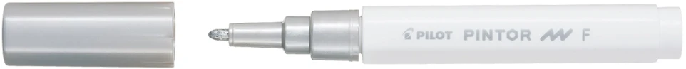 Pilot Pen Dekoratyvinis žymeklis Pilot Pintor, 1mm, sidabro spalvos