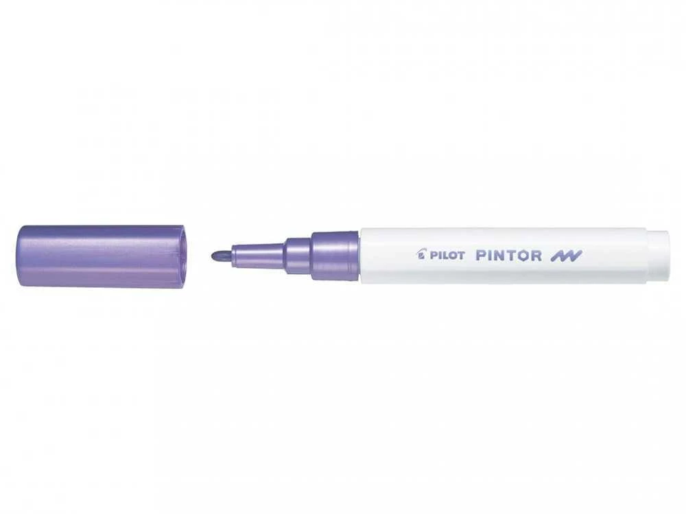 Pilot Pen Dekoratyvinis žymeklis Pilot Pintor, 1mm, metalikos violetinės spalvos