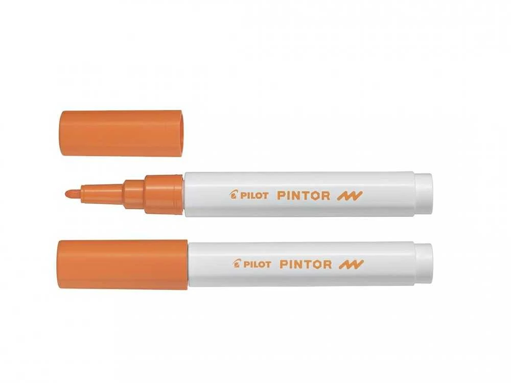 Pilot Pen Dekoratyvinis žymeklis Pilot Pintor, 1mm, oranžinės spalvos