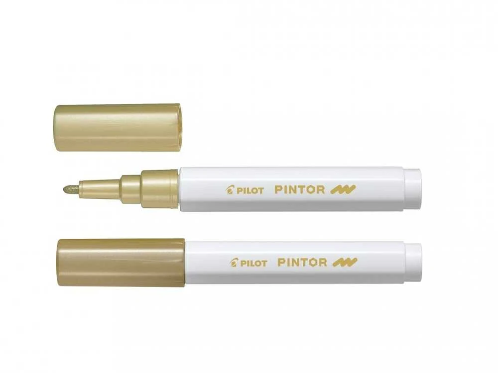 Pilot Pen Dekoratyvinis žymeklis Pilot Pintor, 1mm, aukso spalvos
