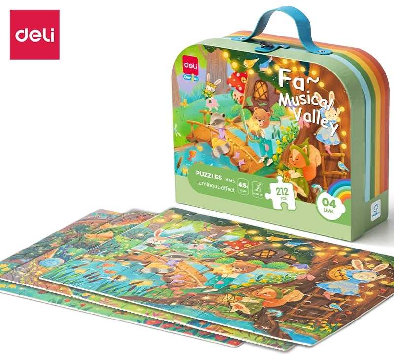 Dėlionė Deli H745, 212 detalių