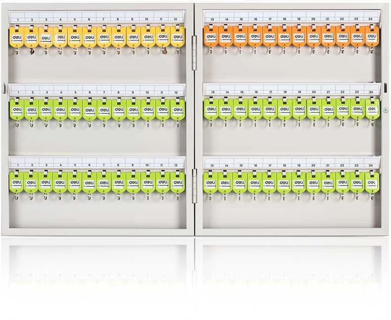 Dėžutė raktams DELI 9324, skirta 72 raktams