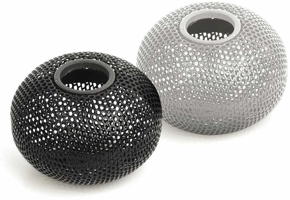 Dėžutė sąvaržėlėms Forpus, magnetinė juoda, perforuoto metalo