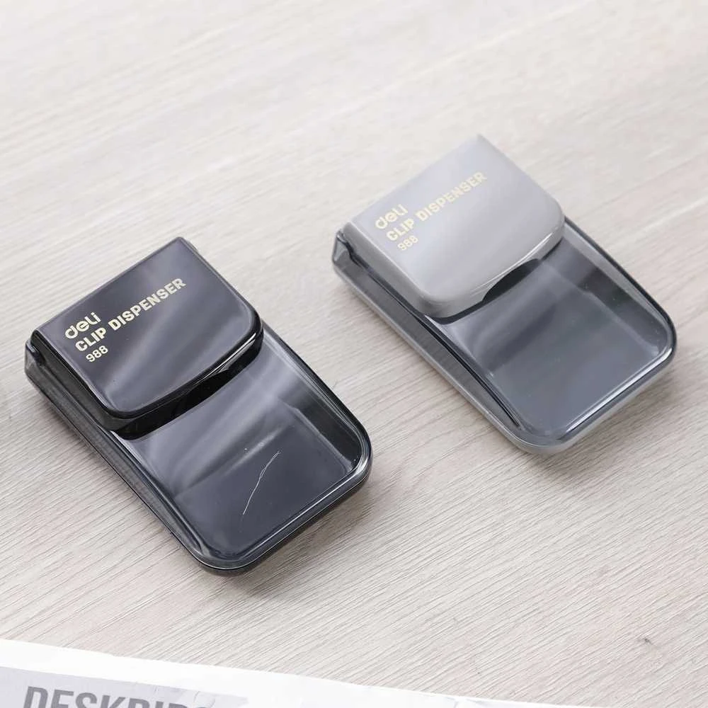 Dėžutė sąvaržėlėms DELI E988, magnetinė