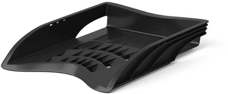 *Dokumentų lentynėlė College S-Wing, 66x256x348mm, plastikinė, juodos spalvos