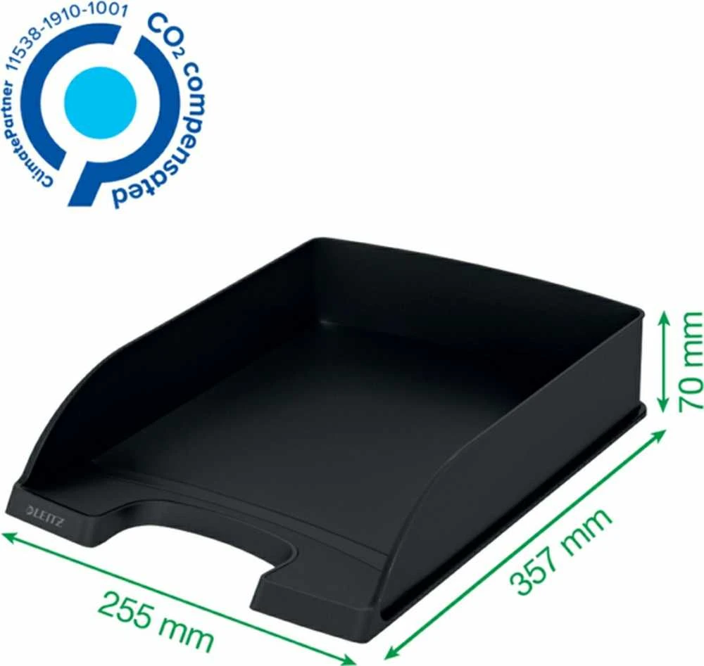Padėklas dokumentams Leitz Recycle, A4, žalias