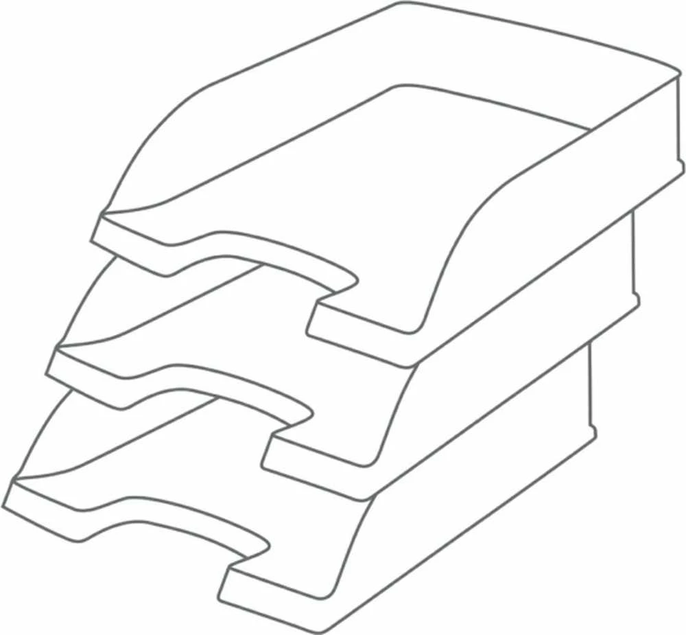 Padėklas dokumentams Leitz Recycle, A4, žalias