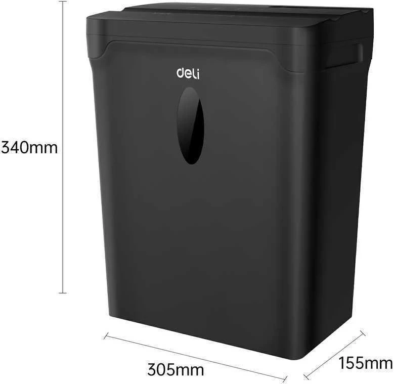 Dokumentų naikiklis DELI T014, P4, 5 lapai, 10l