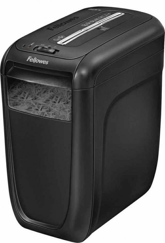 Fellowes Powershred | 60Cs | Juodas | 22 L | Kreditinių kortelių smulkinimas | 75 dB | Popieriaus apdorojimo standartas / išvestis 10 lapų per eigą | Skersinis smulkintuvas | Garantija 24 mėn.