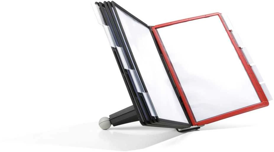 Reklaminis stovas DURABLE SHERPA, 10 įmaučių, pastatomas