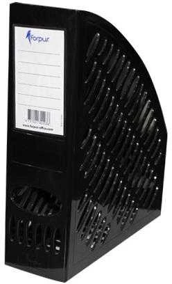 Stovas dokumentams Forpus, 7cm, juodas, plastikinis