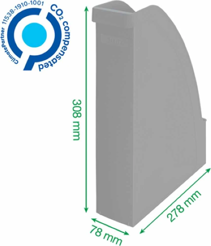 Stovas dokumentams Leitz Recycle, A4, mėlynas