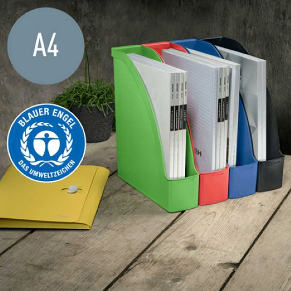 Stovas dokumentams Leitz Recycle, A4, mėlynas