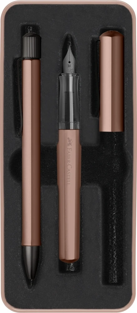 Dovanų rinkinys Faber-Castell Hexo bronzinės spalvos