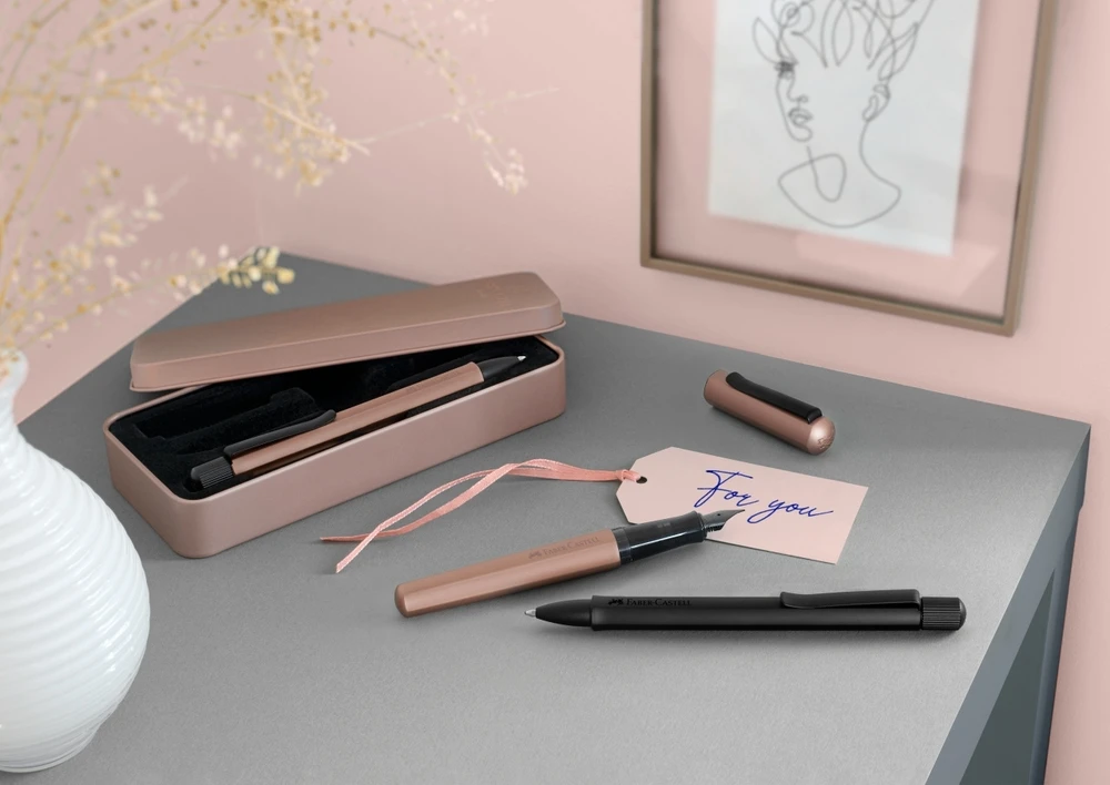 Dovanų rinkinys Faber-Castell Hexo bronzinės spalvos