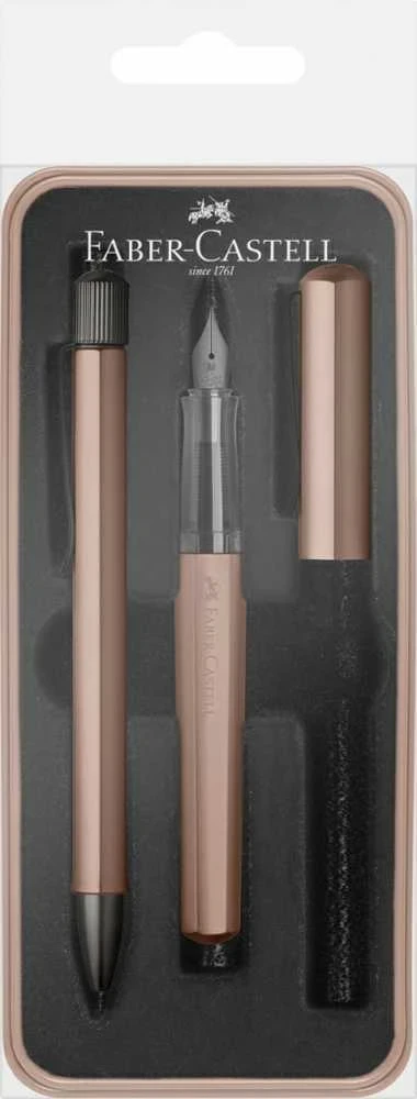 Dovanų rinkinys Faber-Castell Hexo bronzinės spalvos