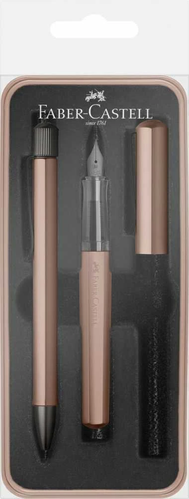 Dovanų rinkinys Faber-Castell Hexo bronzinės spalvos