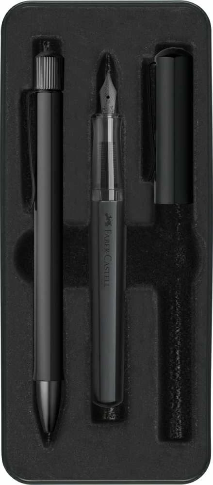 Dovanų rinkinys Faber-Castell Hexo, juodos spalvos