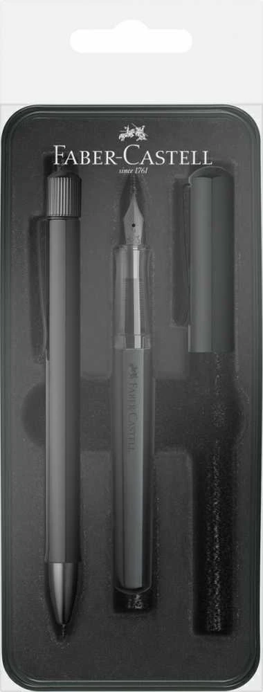 Dovanų rinkinys Faber-Castell Hexo, juodos spalvos