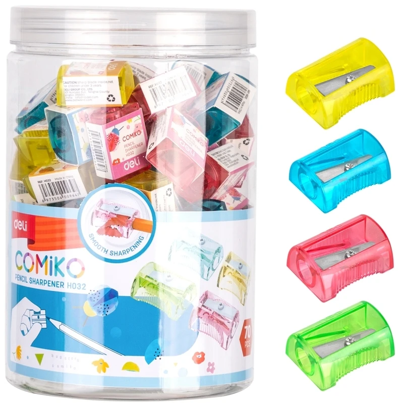 Drožtukas DELI H032, plastikinis, 1 skylės