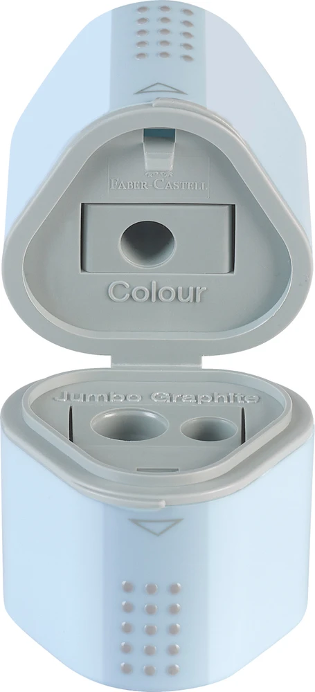 Drožtukas Faber-Castell Grip 2001, melsvos spalvos