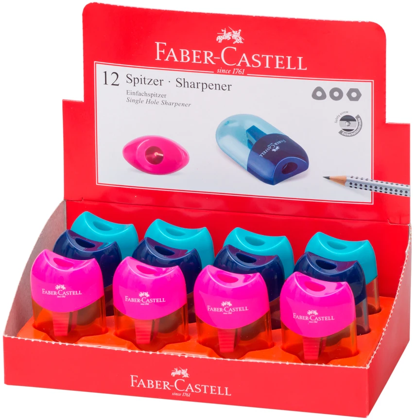 Drožtukas Faber-Castell, įvairių spalvų