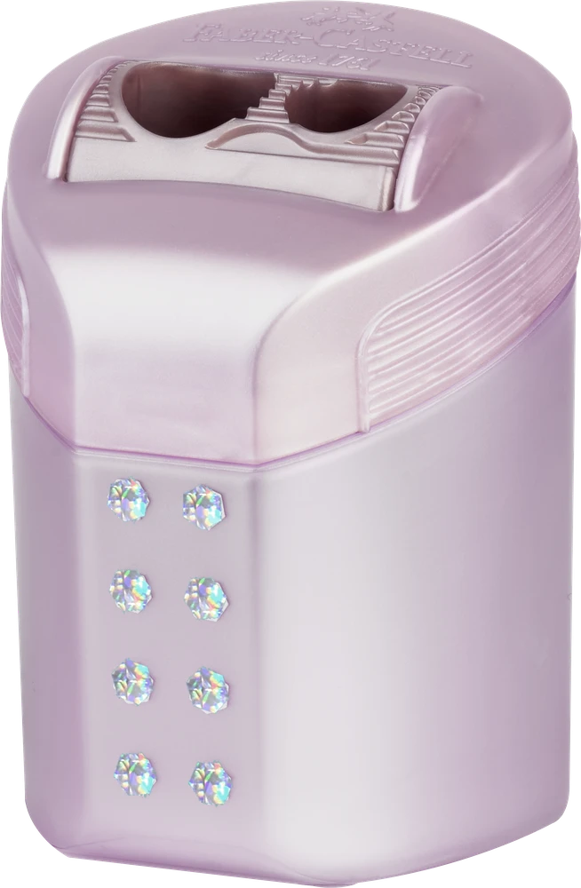 Drožtukas Faber-Castell RollOn Sparkle, blisteryje