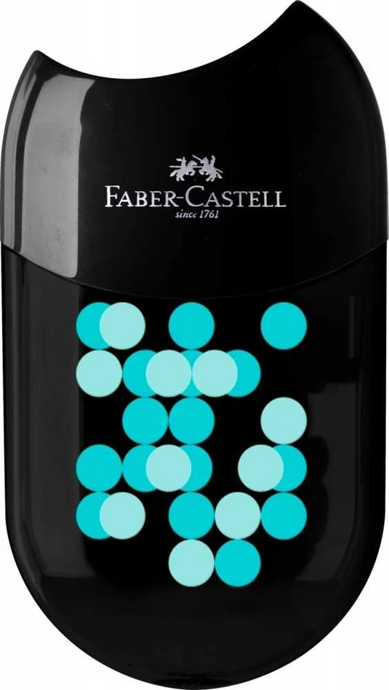 Drožtukas Faber-Castell TwoTone, įvairių spalvų
