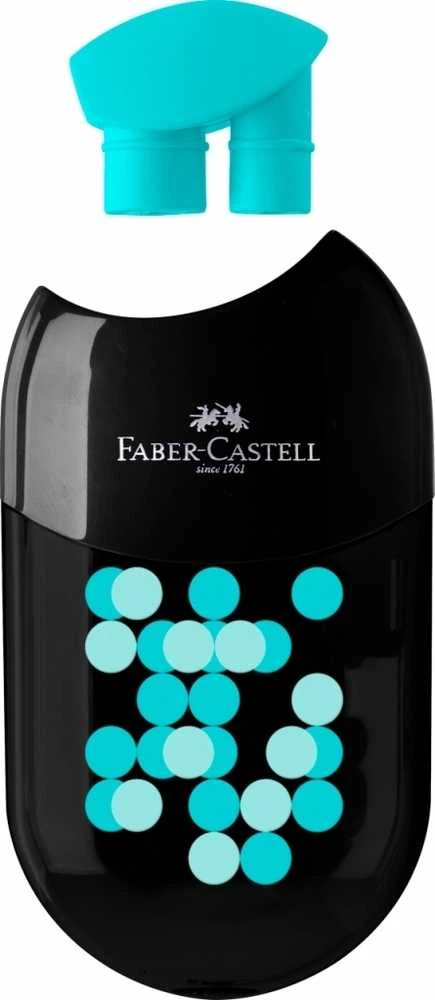 Drožtukas Faber-Castell TwoTone, įvairių spalvų