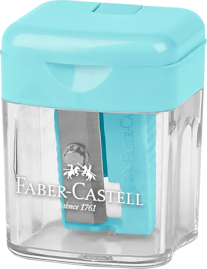 Faber-castell trintukas su talpykle, spalvų miksas