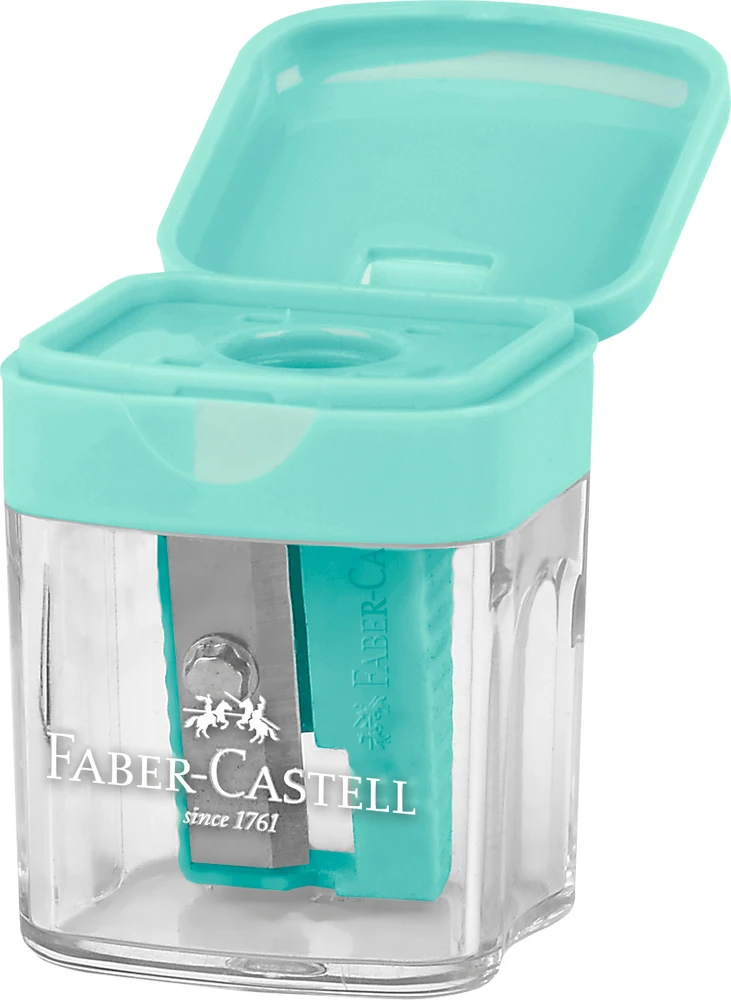 Faber-castell trintukas su talpykle, spalvų miksas